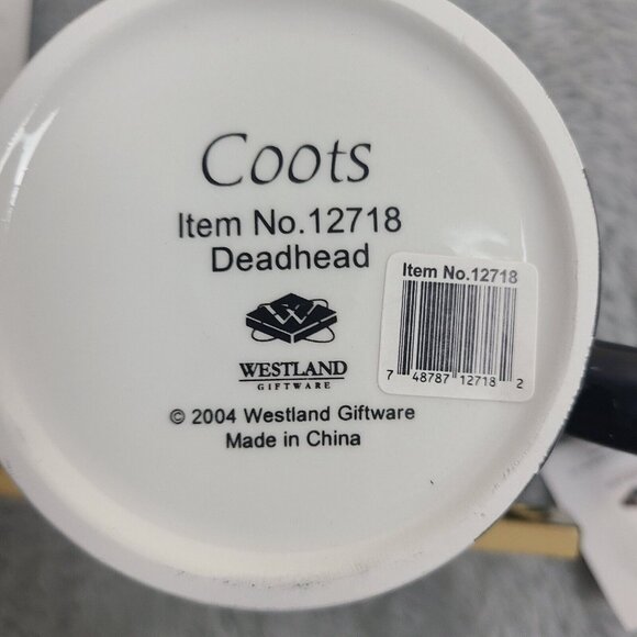 RARE Westland Giftware Coots Red Neck 12718 Deadhead Cup Mug 2004 - Picture 4 of 8